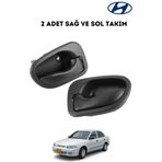 MEF Hyundai Accent Yumurta Kasa İç Kapı Açma Kolu Takımı 1994-1999 Arası Sağ-Sol