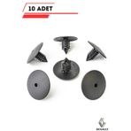 MEF Renault Clio 2,3,4 -Megane-Kangoo Davlumbaz Klipsi 10 ADET