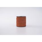 Mefaks Tekstil 3mm Polyester Kordon İp 25 Metre | Makrome & Örgü İpi - Kahverengi