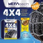 Mefatech 205/65x16 No:10 X Tip Takmatik Kar Zinciri