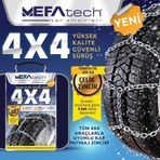 Mefatech 225/60R18 4x4 Çelik Gövde Oto Kar Zinciri
