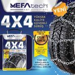 Mefatech 285/40 R19 SUV 4x4 Çelik Gövde Oto Kar Zinciri