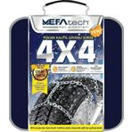 Mefatech Kar Lastik Zinciri 255/75R15 Binek Suv Minibüs 4X4 Tipi Takmatik Kolay Montaj