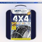 Mefatech Oto Lastik Kar Zinciri 205/65/R16 4x4 Tipi Takmatik Kolay Montaj Binek Suv Minibüs