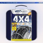 Mefatech Oto Lastik Kar Zinciri 235/60/R18 4x4 Tipi Takmatik Kolay Montaj Binek Suv Minibüs