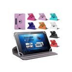 MEfty Universal Dönerli Tablet Kılıfı Turkuaz Huawei MatePad T10S64 GB / 4 GB ile uyumlu