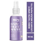 Mefy Bebek Yastık Uyku Spreyi Lavanta Melisa Papatya Cam Şişe 50 ML