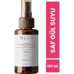 Mefy Saf Ve Doğal Gül Suyu Özlü Nemlendirici Tonik 100 Ml