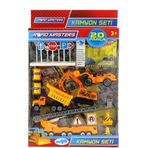 Mega 5105 Merdivenli Metal Kamyon Seti