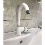 Mega Avm Mat Beyaz Nano Teknoloji Lavabo Bataryası
