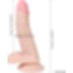 Mega Awm 21 cm Realistik Belden Bağlamalı Strapon Protez Penis
