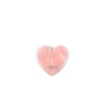 Mega Awm Flat Heart – Rose Quartz - Yassı Kalp Şekilli gua sha Taşı - Pembe Kuvars
