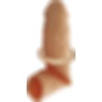 Mega Awm Uzatmalı Kılıf, Dildo Prezervatif, 4 cm Dolgulu Penis Kılıfı