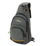Mega Bag M 1006 Unisex Göğüs Çapraz Çanta, Body Gri