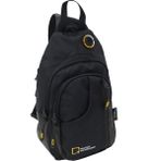 Mega Bag M 1021 Mega Bag Unisex Göğüs Çapraz Çanta, Body Bag - 17x30x9 - Siyah