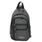 Mega Bag M 1022 Unisex Göğüs Çapraz Çanta, Body Gri