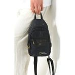 Mega Bag M 1034 Mega Bag Unisex Göğüs Çapraz Çanta, Body Bag - Siyah