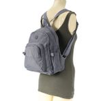 Mega Bag M 251 Klinkır Kadın Sırt Çantası - 25x33x13 - Gri