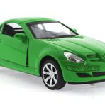 Mega Çek Bırak Mercedes Benzeri Yeşil Metal Araba