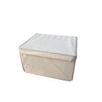 Mega Çok Amaçlı Saklama Kutusu Kutu Hurç Organizer Oyuncak Kutusu Hurç Çizgi Desen 40x60x30