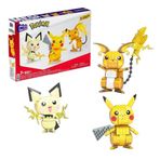 Mega GYH06 Pokemon Pikachu Dönüşüm 3'lüsü