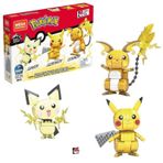 Mega GYH06 Pokemon Yap ve Oyna Pikachu Dönüşüm Figürler