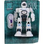 Mega HD3844 Beyaz Kutulu Müzikli Kumandalı Yürüyen Robot Oyuncak
