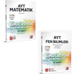 Mega Kitap 3D Yayınları Ayt Matematik Fen Bilimleri Deneme Seti Yeni 2021