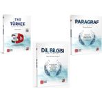 Mega Kitap 3D Yayınları Tyt Türkçe + Paragraf + Dil Bilgisi Soru Bankası Seti Yeni 2021