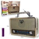 Mega MG-1908BT Nostaljik Radyo - Gri