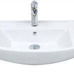 Mega Olivin 80 cm Hilton Dolap Uyumlu Etejerli Lavabo