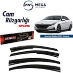 Mega Oto Market [brand] Hyundai Elantra 2021- Sonrası Mugen Tip Cam Rüzgarlık Sunplex