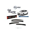 Mega Oto Market Focus 3 Sedan 2011- Sonrası Uyumlu Krom Cam Rüzgarlık