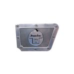 Mega Oto Market Krom Depo Kapağı Kaplam 175X112x135 Mm Power Fuel Fiat Tipo İle Uyumlu