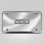 Mega Oto Market Krom Renk Paslanmaz Plastik Hummer Plakalık 31Cm X 16Cm Tekli 1 Adet