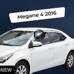 Mega Oto Market Paslanmaz Krom Akrilik Cam Rüzgarlığı Renault Megane Iv 2016 Sonrası ile Uyumlu CHR-1-020-001