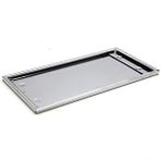 Mega Oto Market Paslanmaz Krom Metal Plakalık 31cm X 15.5cm 2 Adet 357560974