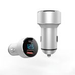 Mega Oto Market Silver Araç İçi USB 3.0 Type C Soketli 20 Watt Çakmaklık Güç Adaptör