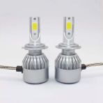 Mega Oto Market Slim Led Fanlı Xenon Far Lambası Mercedes Benz Beyaz Renk H27 Soket İle Uyumlu