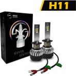 Mega Oto Market Slim LED Silver Edition Xenon Far Lambası Beyaz Renk Csp H11 Soket ile Uyumlu