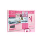 Mega Oyuncak Modern Kitchen 4 Bölmeli Işıklı Sesli Mutfak Seti
