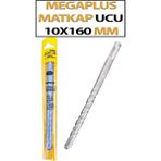Mega Plus Matkap Ucu 10X160 mm MG5687 - Siyah - Gümüş