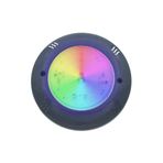 Mega Pool Sıva Üstü 36W RGB 2 Uçlu Siyah Çerçeve Havuz Lambası
