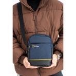 Mega The Northwest Outdoor Serisi Imperteks Kumaş Şık ve Fonksiyonel Erkek Bel Omuz Göğüs Çapraz Çantası - Lacivert