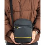 Mega The Northwest Outdoor Serisi Imperteks Kumaş Şık ve Fonksiyonel Erkek Bel Omuz Göğüs Çapraz Çantası - Siyah