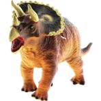 Mega Triceratops Yumuşak Plastik Dinozor Figür
