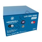 Megacell 12.8 V 150 Ah Lityum Lifepo 4 Akü