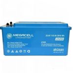 Megacell 25.6V 100Ah Lifepo 4 Akü