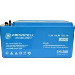 Megacell Lifepo4 12 V 150 A ABS Kasa Akü