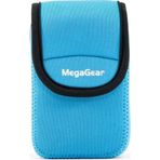Megagear MG703 Panasonic Lumix DC-ZS70 Neopren Mavi Kamera Kılıfı